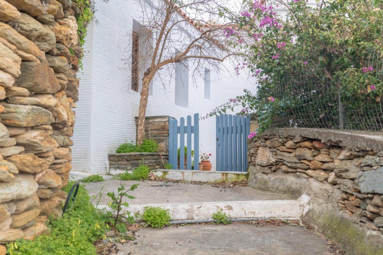 The Walnut Tree - Cycladic Getaway With Sea Views By Explore Andros Lámira Exteriér fotografie